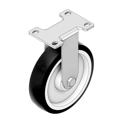 31-RPD5-0 MODULAR SOLUTIONS ALUMINUM CASTER<br>5" RIGID TOP PLATE